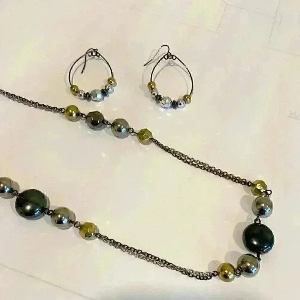Fiesta Necklace And Earrings Set